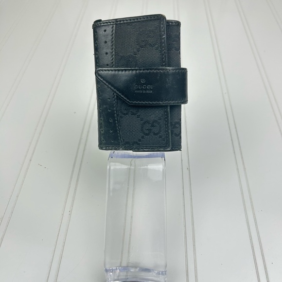 Gucci Black Key Ring Holder Wallet - Picture 2 of 12